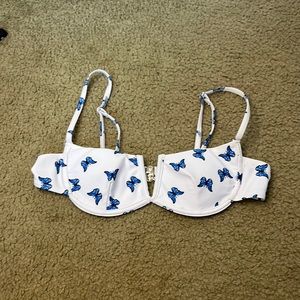 Butterfly bikini top
